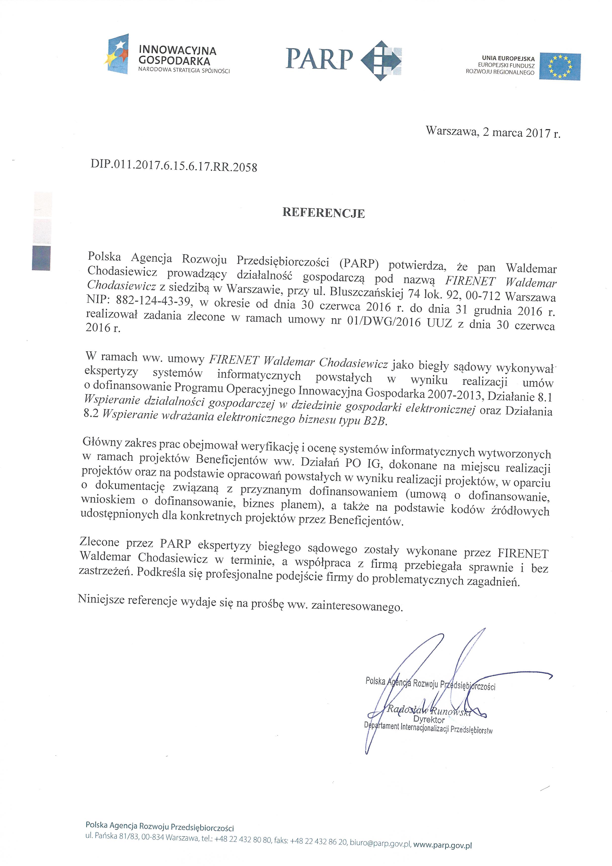 Polska Agencja Rozwoju Przedsiębiorczości