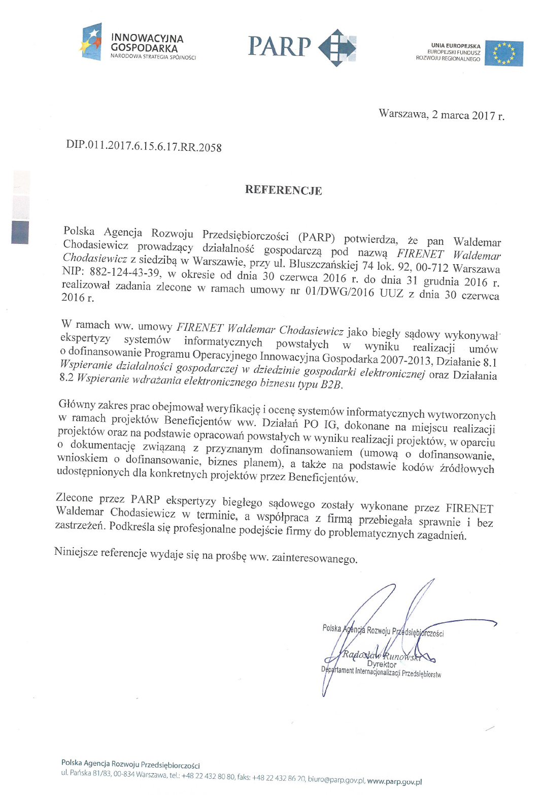 Polska Agencja Rozwoju Przedsiębiorczości